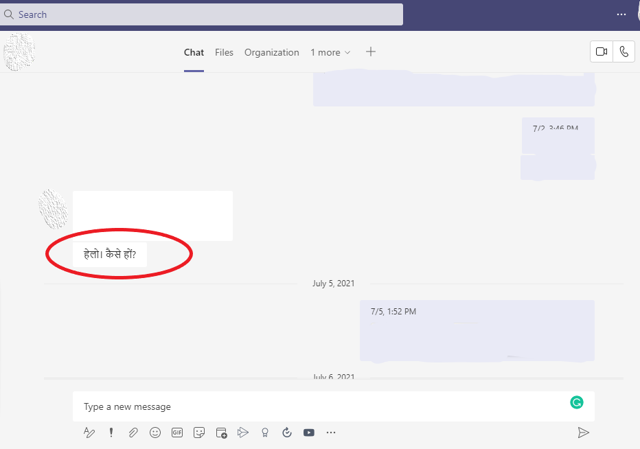 Microsoft Teams Features- translate